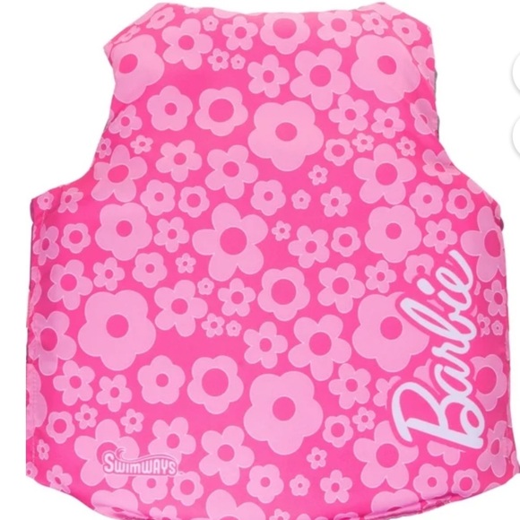 DISNEY Barbie Kids Swim Vest and Swim Trainer (Child 33-55 lbs) - Picture 6 of 10